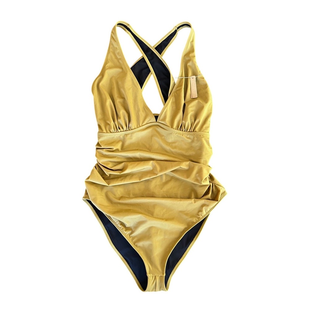 Shapellx Smart Sculpt™ Plunge Cutout Swimsuit Women's One Piece Sculpting XXL